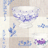 Linen Tea Towel - Bowl Collection #2