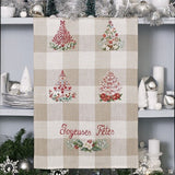 Christmas Trees Tea Towel (Chart Only)
