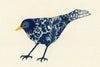 Crewel Midnight Black Bird Crewel Midnight Black Bird
