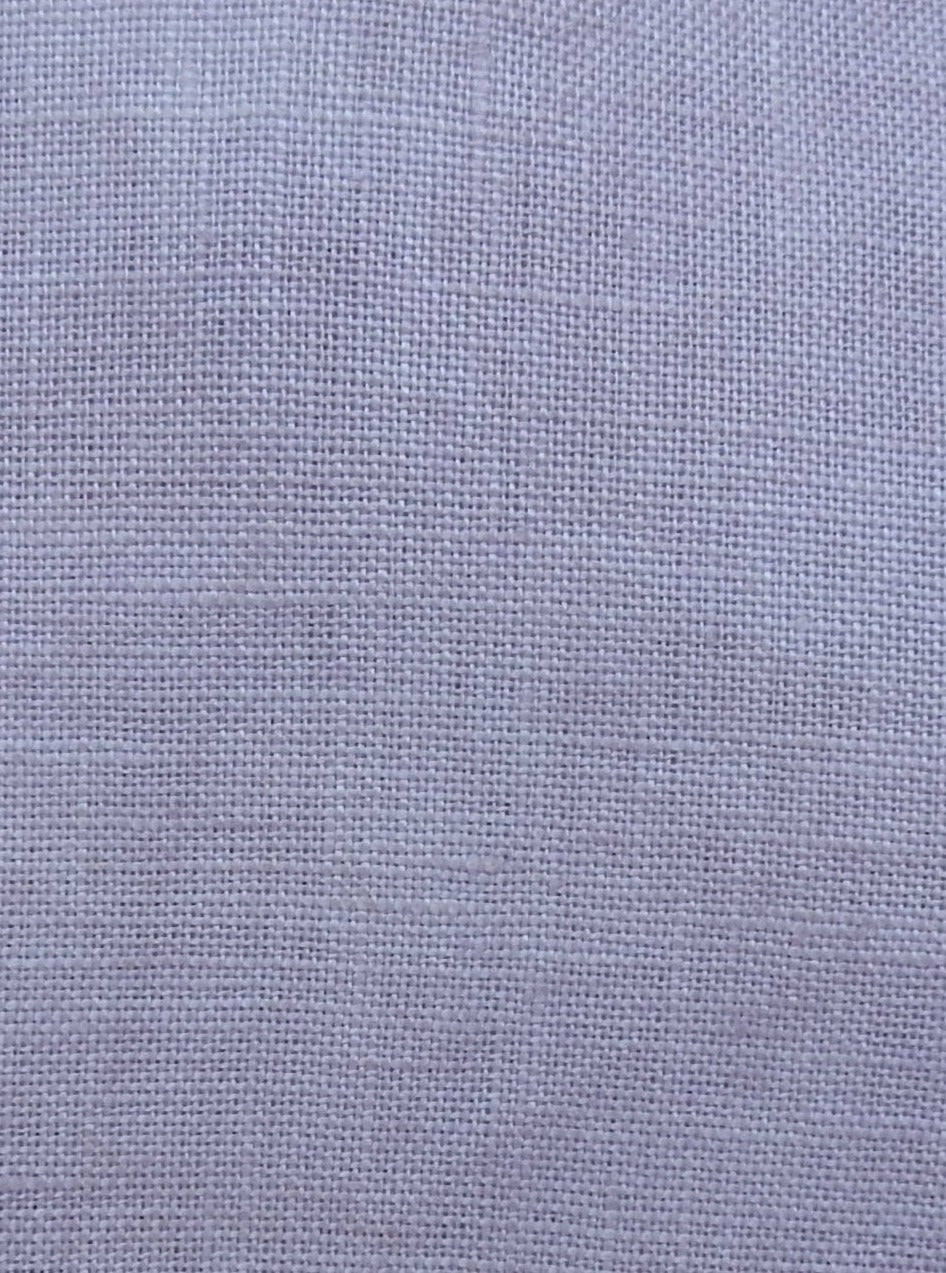 Hand Dyed Linen - Opal Mauve