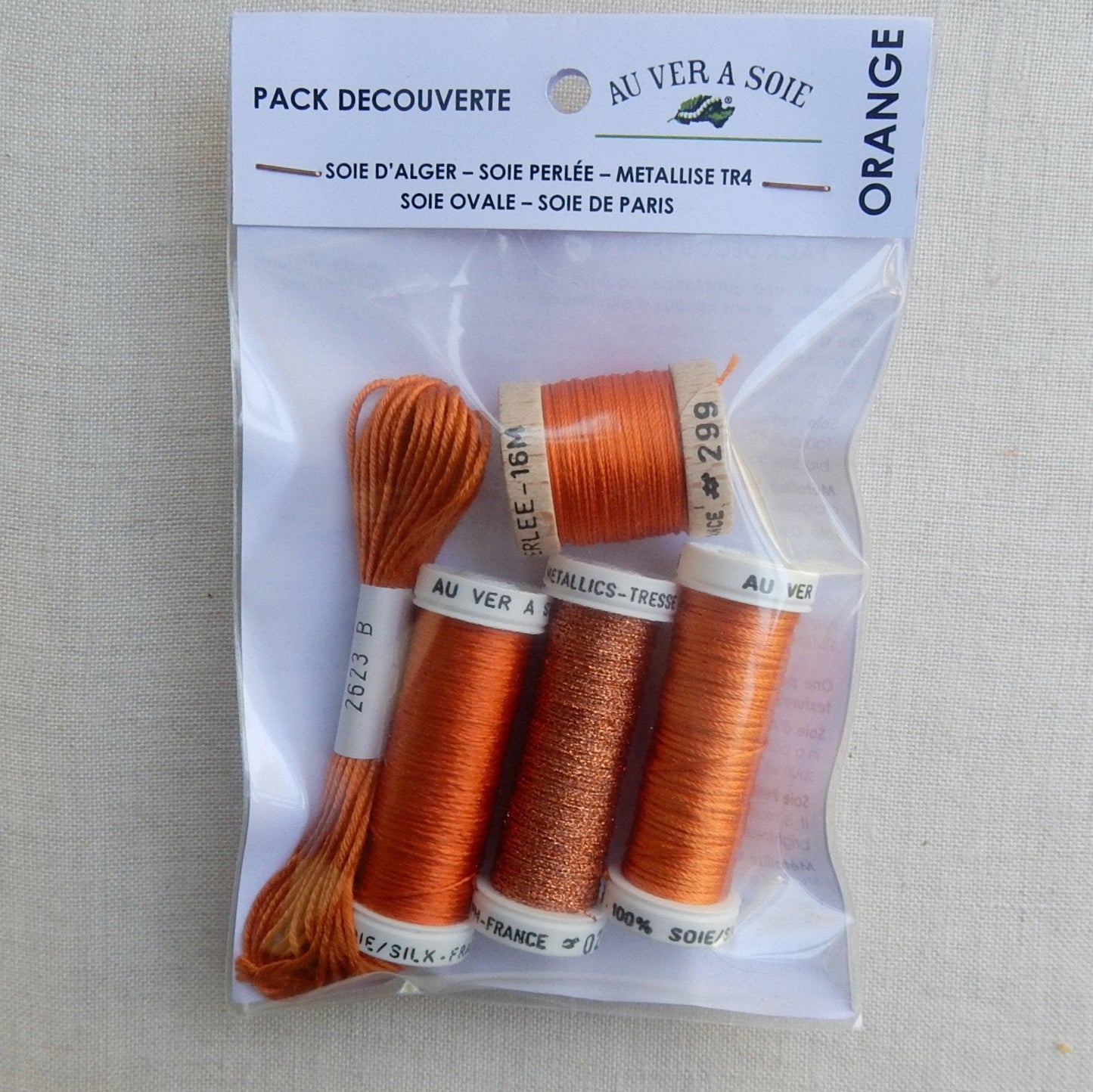 Discovery Pack - Soie Ovale/Paris (Orange)