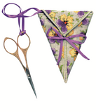 Scissor case kit - Pansies Scissor case kit - Pansies