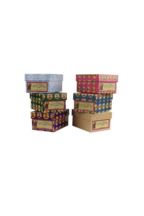 Cotton box 12 spools pastel tones
