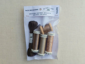 Discovery Pack - Soie Ovale/Surfine (Taupe)