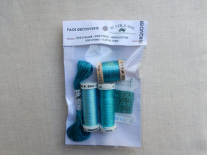 Discovery Pack - Soie Ovale/Paris (Turquoise)
