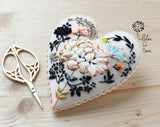 Heart in Love Kit - white camellia