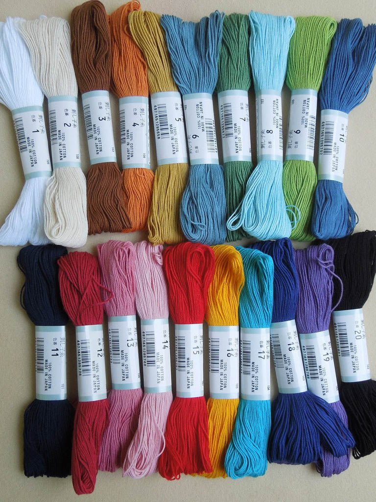 Sashiko Thread and Panels