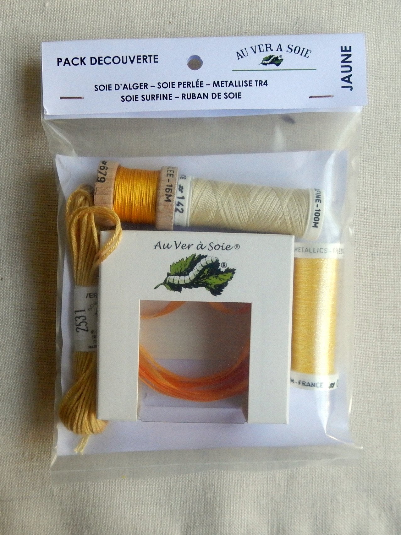 Au Ver à Soie - Ribbon & Ruban Discovery Packs