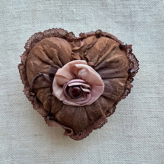 Chocolate/Rose - Tiny Heart Box