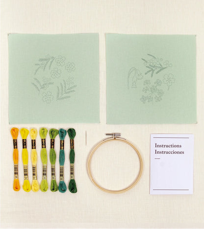 Quiet Garden Embroidery Kit