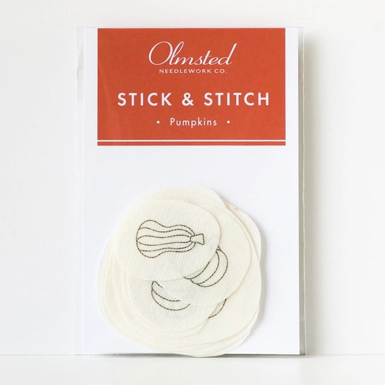 Pumpkins - Stick and Stitch Embroidery