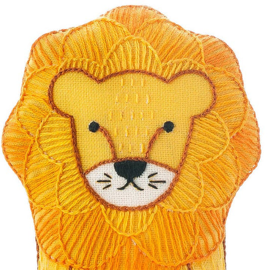 Lion - Embroidery Kit