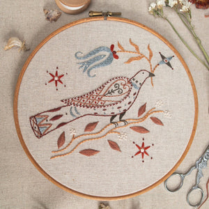 Tulip Bird Embroidery Kit