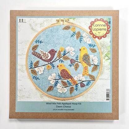 Dawn Chorus - Appliqué Hoop Craft Kit