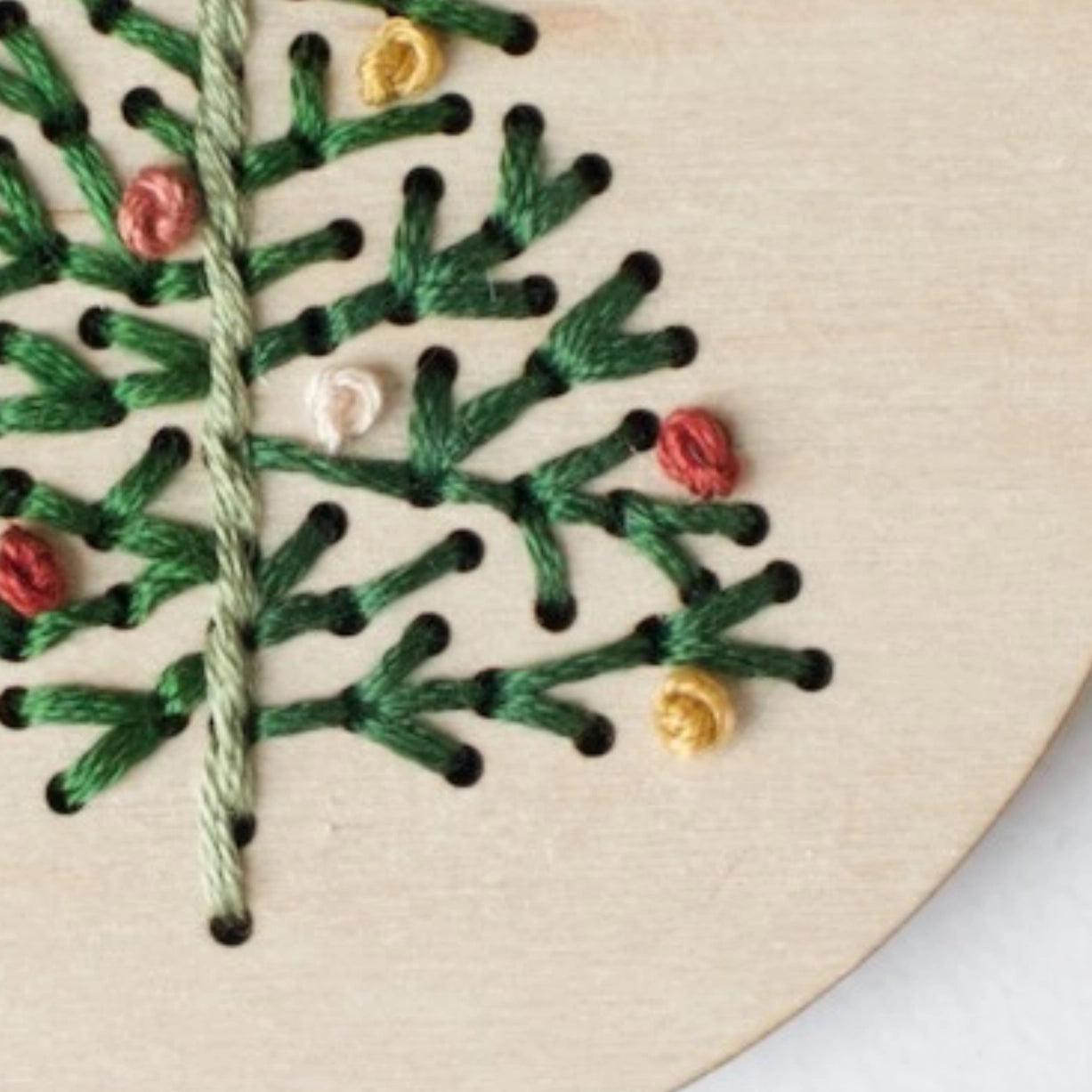 Christmas Tree Ornament - Embroidery Kit