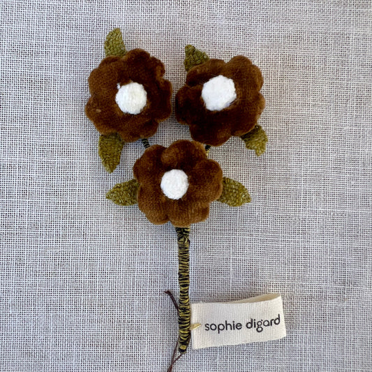 Flower Trio Brooch