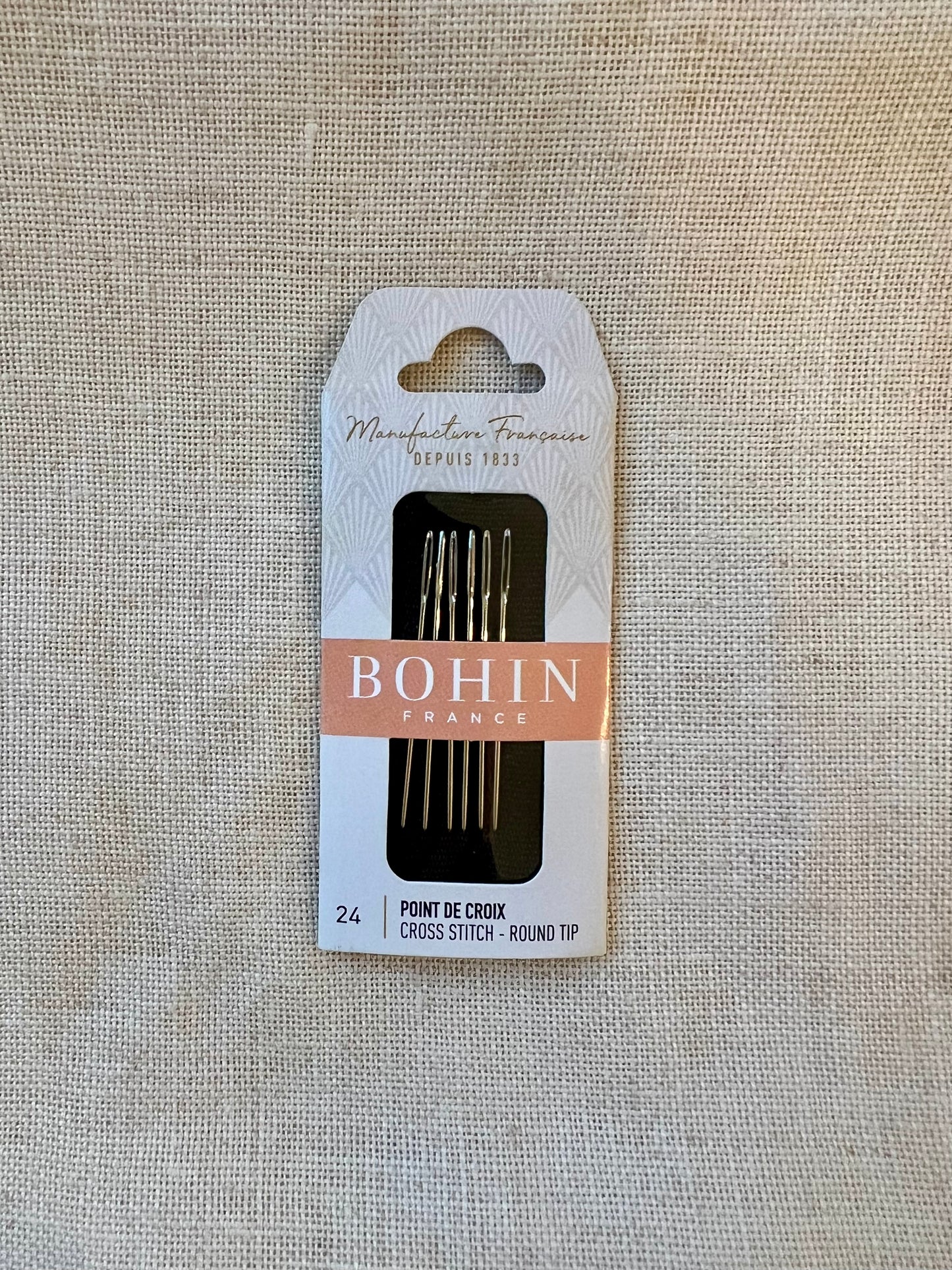 BOHIN #24 Cross Stitch Needle - Round Tip