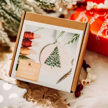 Christmas Tree Ornament - Embroidery Kit