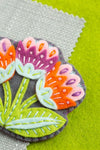Marianne Flower Felt Craft Brooch Kit
