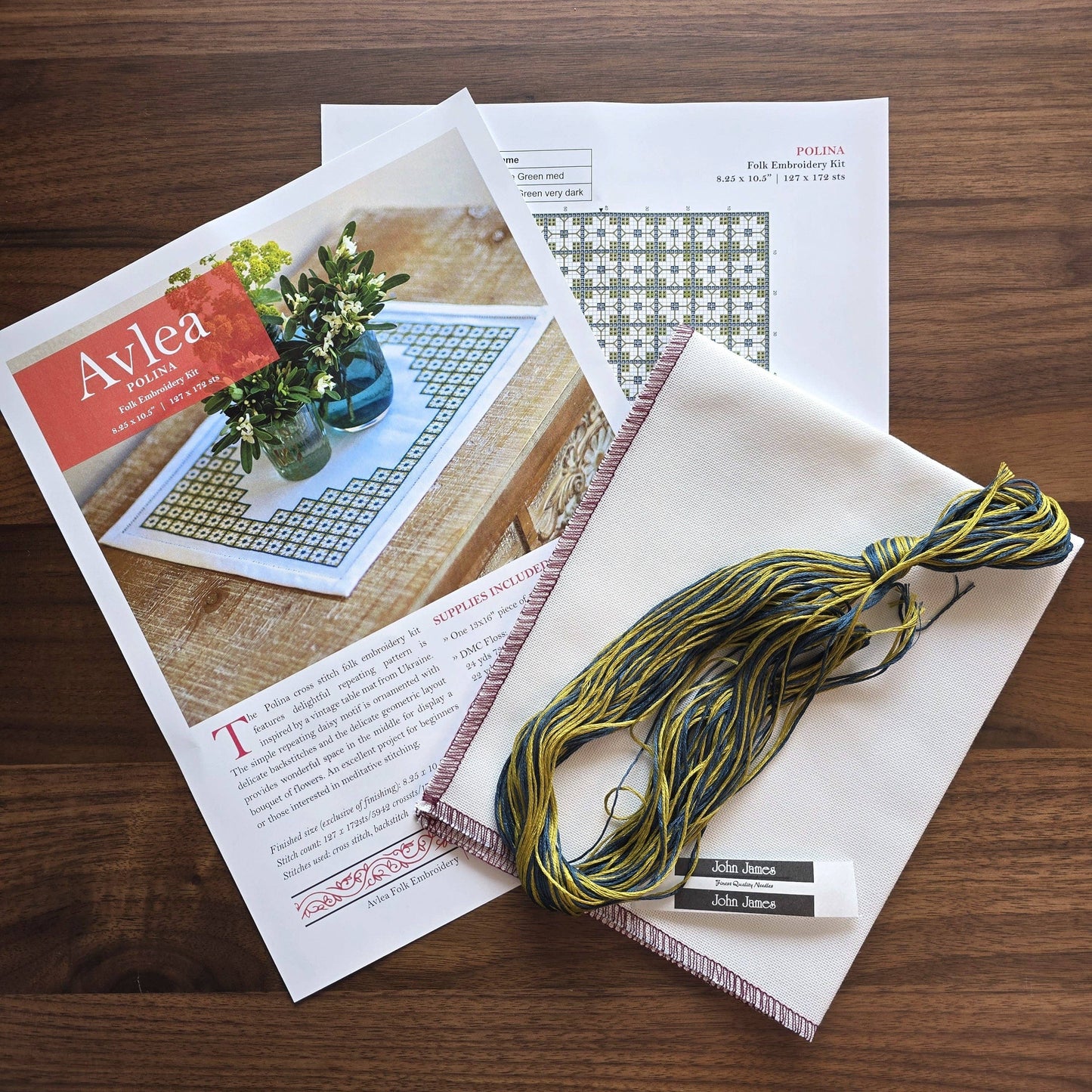 Polina - Folk Embroidery Kit
