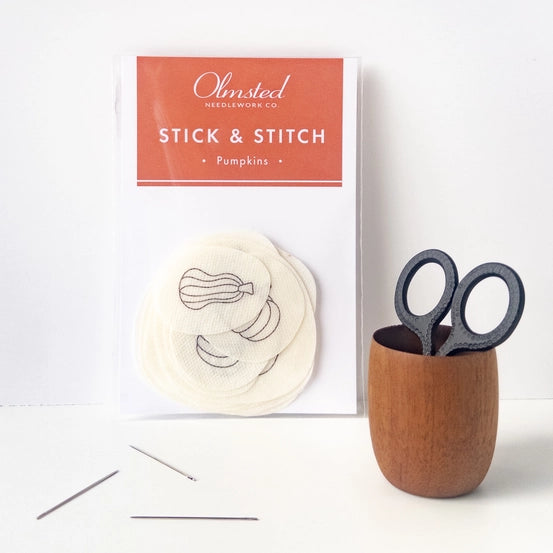 Pumpkins - Stick and Stitch Embroidery