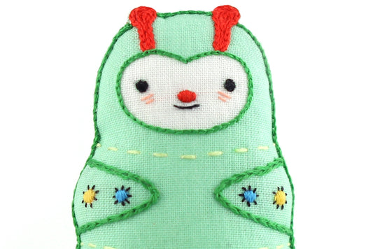 Caterpillar - Embroidery Kit