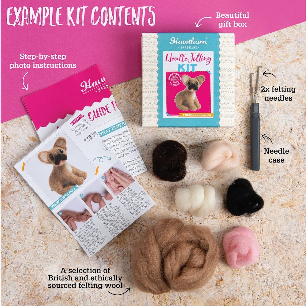 Baby Sea Turtle Mini Needle Felting Kit