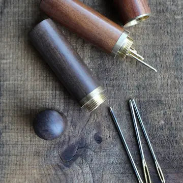 Wooden Needle Case - Ebony