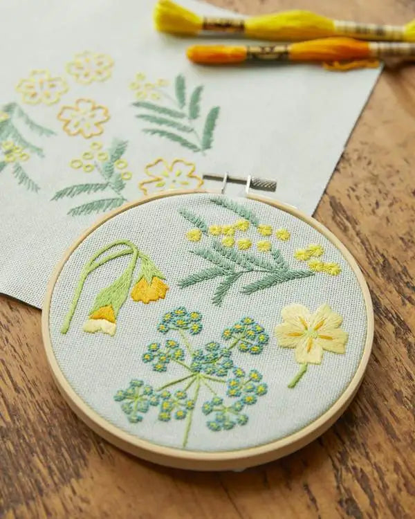 Quiet Garden Embroidery Kit