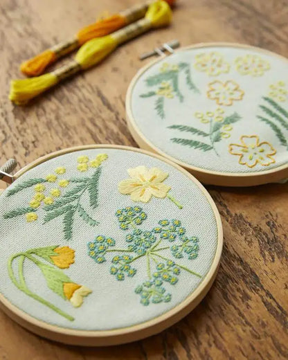 Quiet Garden Embroidery Kit