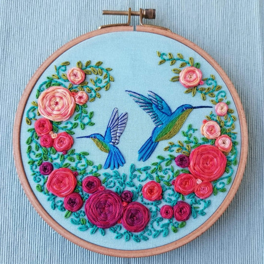 Summer Hummingbird - Embroidery Kit