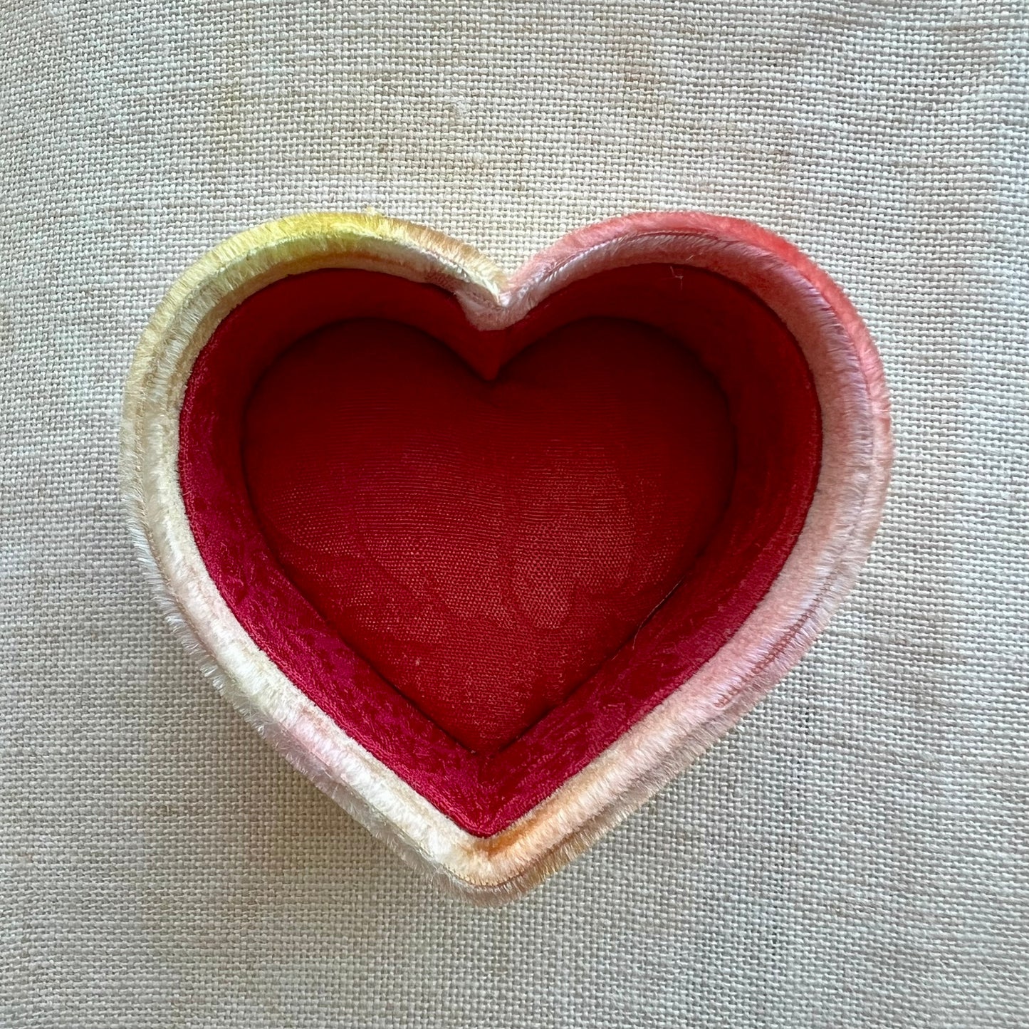 Marigold/Golden- Tiny Heart Box