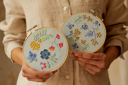 Forest Fruits Embroidery Kit