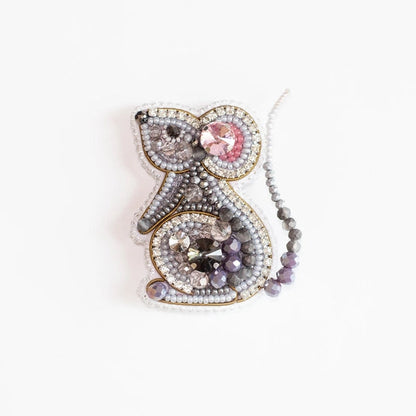 Mouse - Bead Embroidery Kit