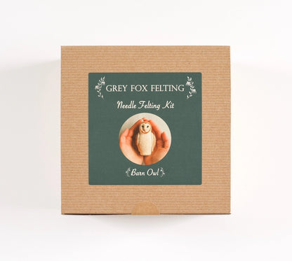 Barn Owl Needle Felting Kit