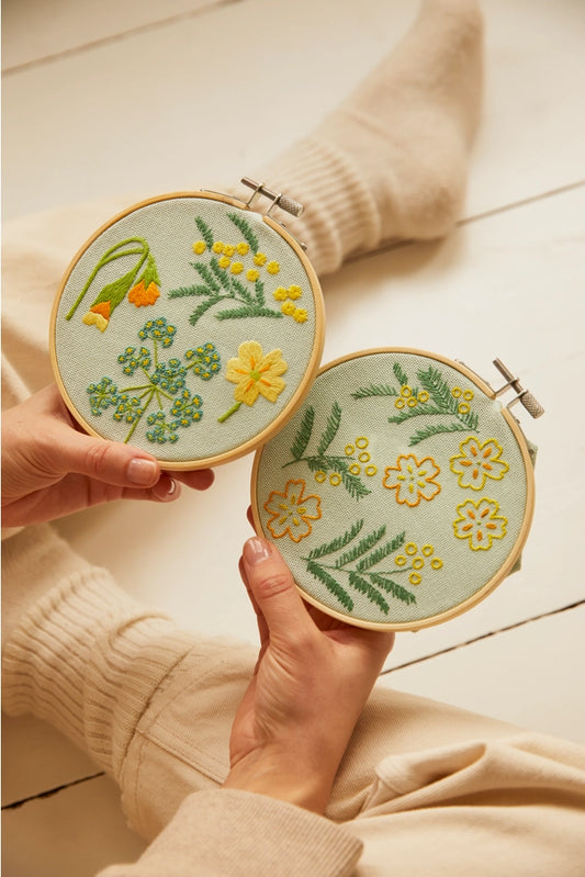 Quiet Garden Embroidery Kit