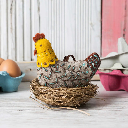 French Hen - Felt Craft Mini Kit