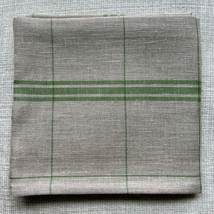 Linen Tea Towel - Green