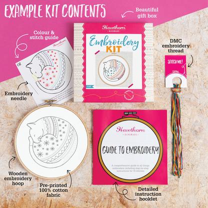 Highland Heathers - Embroidery Kit