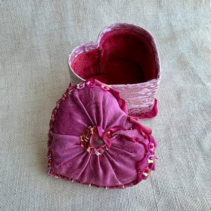 Hot Pink/Light Pink - Tiny Heart Box