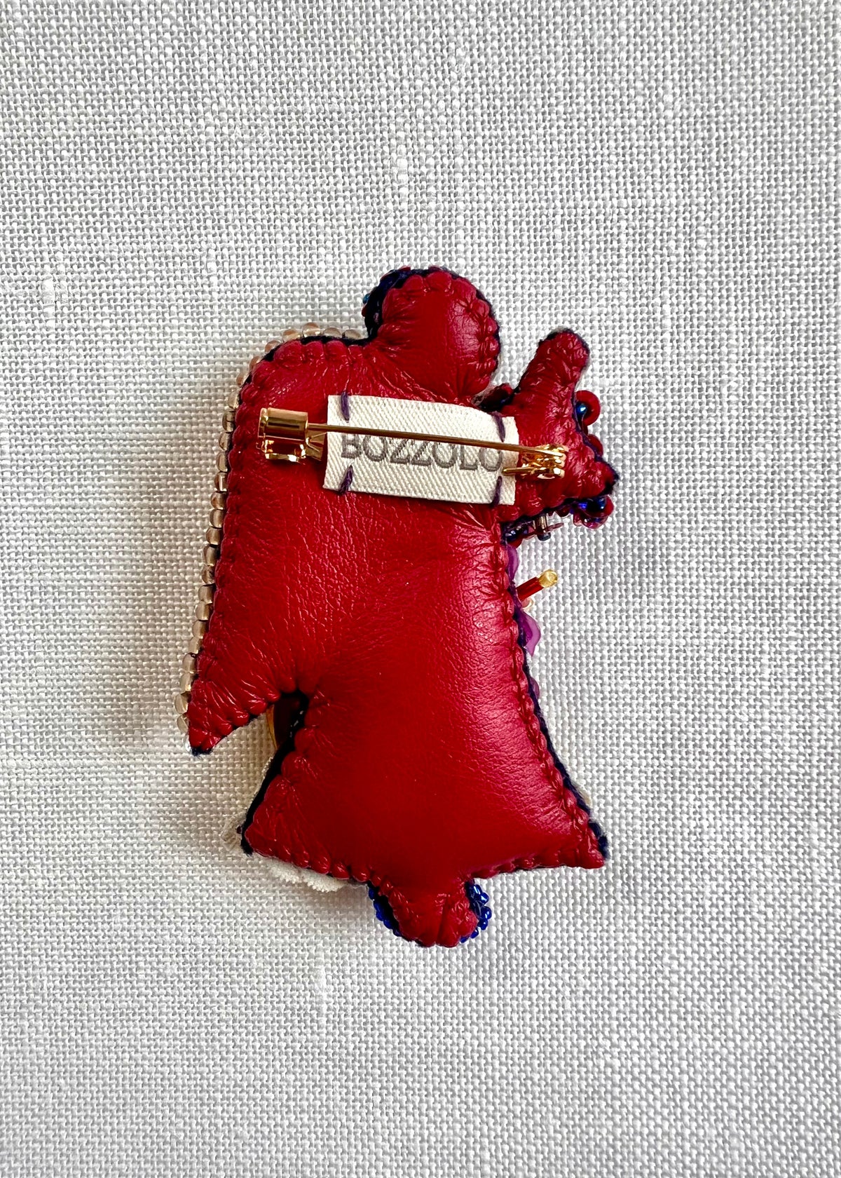 Floral Angel - Red & Gold