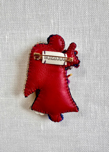 Floral Angel - Red & Gold