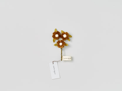 Flower Trio Brooch