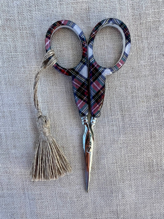 Tartan Fabric Scissors