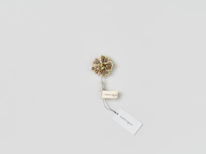 Poof Flower Brooch