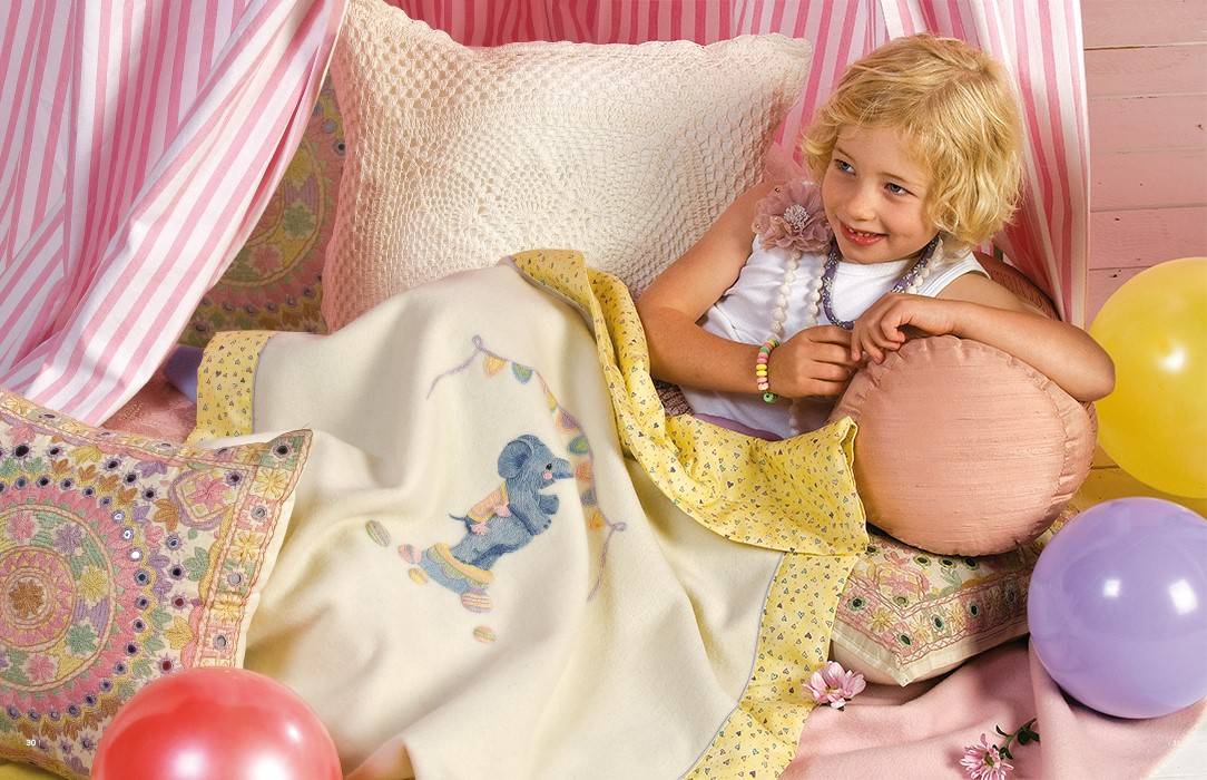 More Beautiful Embroidered Blankets