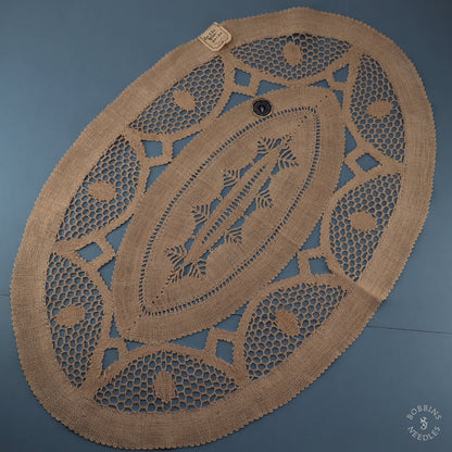 Oval Doily - Pine