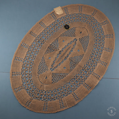 Oval Doily - Pyramids