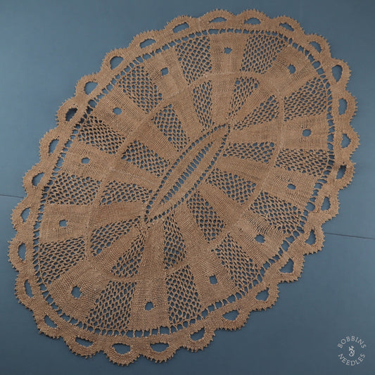 Oval Doily - Sun
