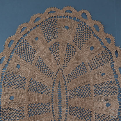 Oval Doily - Sun